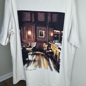 Abercrombie & Fitch Cream Heavyweight Tee